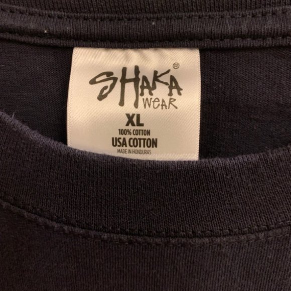 Shaka Extra Cruising Blue T  Shirt Mens Size XL - Picture 3 of 5